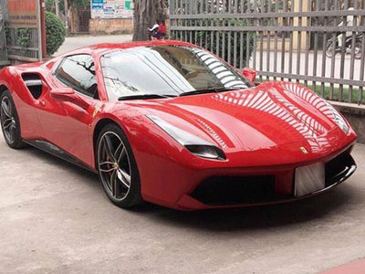 Ferrari 488 Spider đầu tiên tại Việt Nam được cho ra biển số