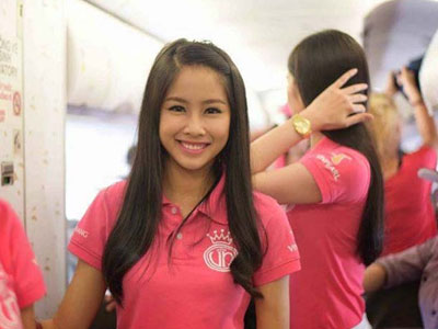 Hình ảnh "sạch" trước khi Ngọc Huệ bị phát tán clip nóng trên mạng