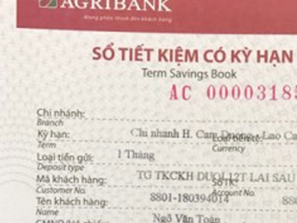 Sẽ khởi tố vụ lừa đảo hơn 200 tỉ đồng bằng sổ tiết kiệm tại Lào Cai
