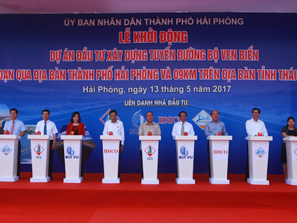 Thủ tướng phát lệnh khởi công tuyến đường ven biển trên 3.400 tỉ đồng