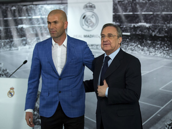 HLV Zidane sẽ được ban lãnh đạo Real Madrid thưởng lớn vào cuối mùa