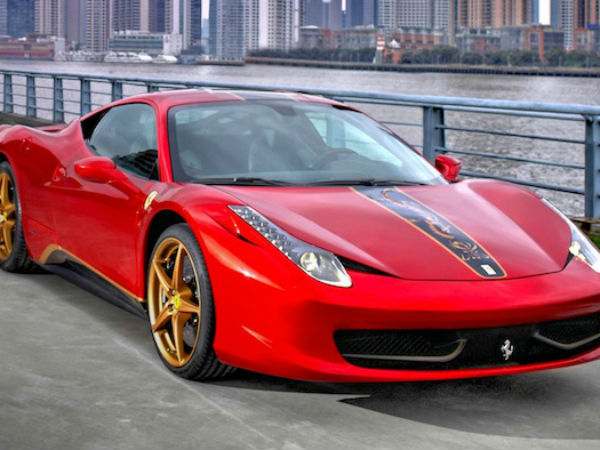 Hàng hiếm Ferrari 458 Italia phiên bản "rồng" phủ bụi tại Trung Quốc