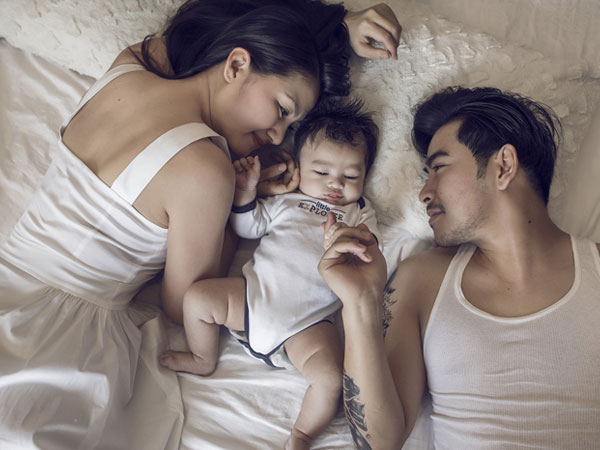 Ngọc Lan, Thanh Bình hạnh phúc bên con trai