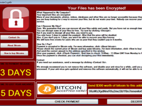 Xuất hiện làn sóng "ăn theo" mã độc tống tiền WannaCry
