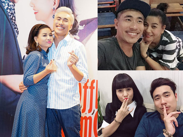 Đây chính là cặp đôi "phi công trẻ - bà già" hot nhất của showbiz Việt những ngày qua