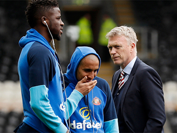 Đội của David Moyes tái hiện kỷ lục buồn ở Ngoại hạng Anh