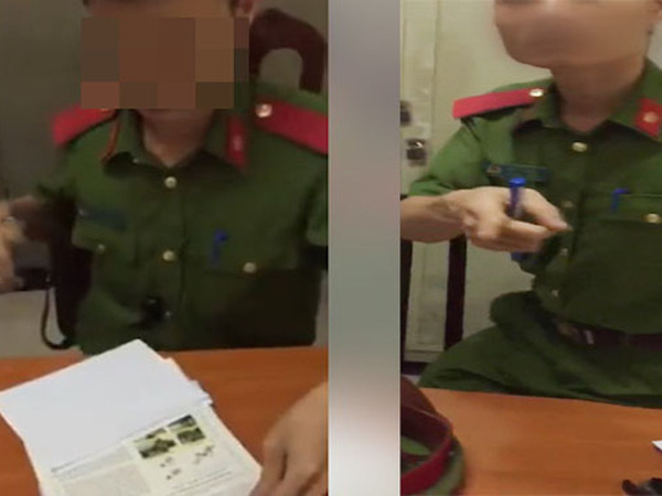 Hà Nội: Bác thông tin công an phường hành hung người quay clip tại trụ sở
