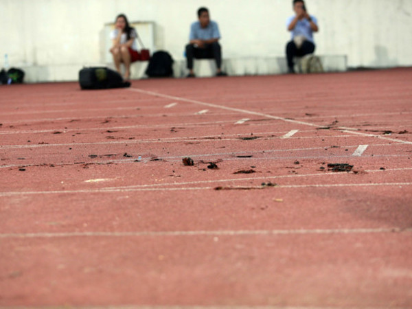 Khẩn trương cải tạo đường piste sân Mỹ Đình
