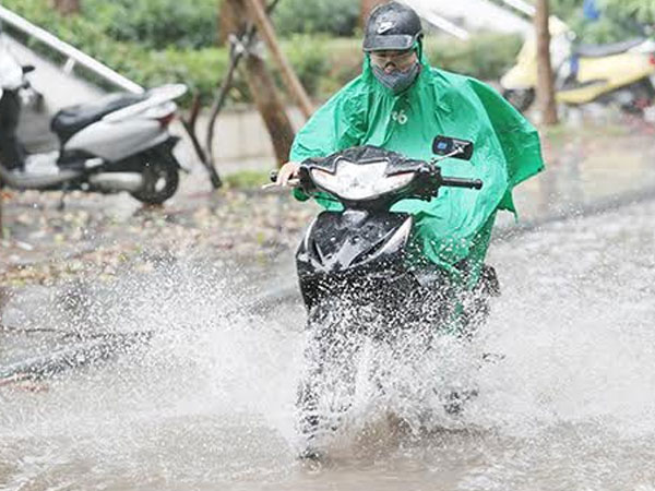 Mưa kéo dài 3 ngày ở miền Bắc