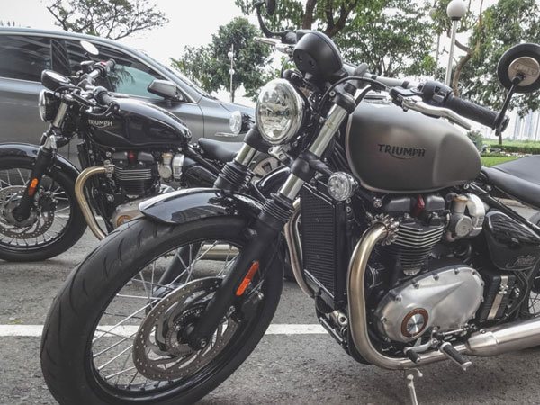 Chi tiết môtô Triumph nửa tỷ đồng của Cường Đô La