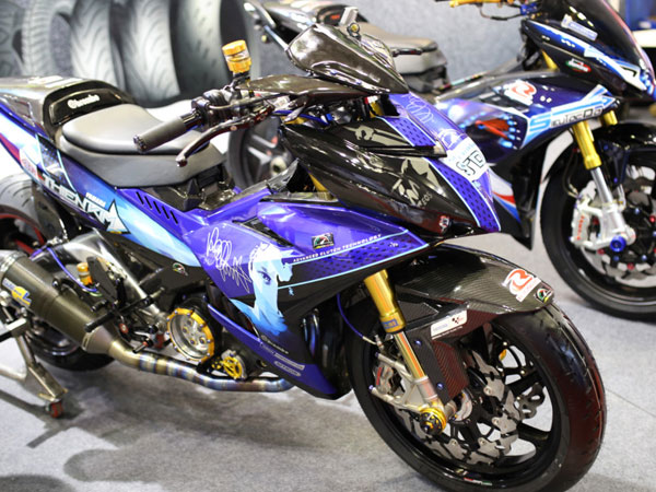 Exciter 150 độ đồ chơi hàng hiệu của biker Sài Gòn