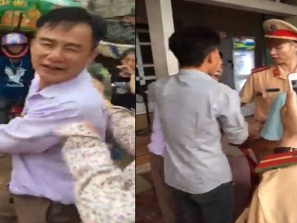 Khởi tố giám đốc say rượu, gây tai nạn rồi tát CSGT