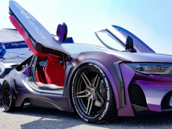 BMW i8 độ phong cách Batman