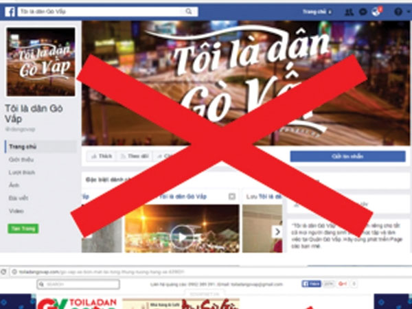 Nhan nhản các trang Facebook mạo danh cơ quan công quyền