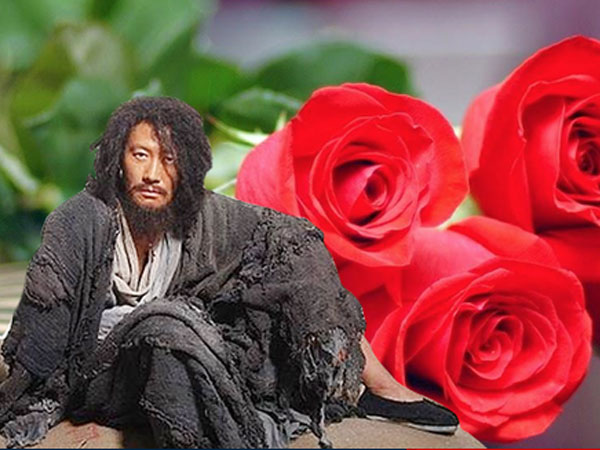 Được tặng một bó hoa hồng, gã ăn xin nhanh chóng trở thành người không ai ngờ đến!