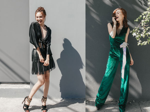 Lan Ngọc khoe street style trẻ trung
