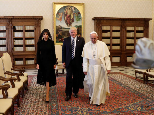 Tổng thống Trump gặp Giáo hoàng Francis tại Vatican