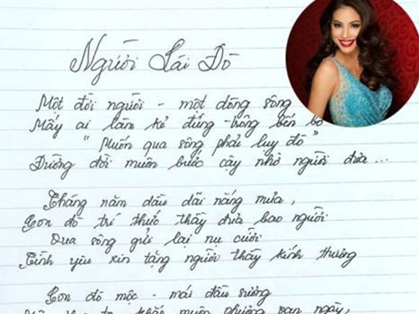 Bất ngờ với nét chữ Hồ Ngọc Hà, Phạm Hương, Ngọc Trinh, Hari Won