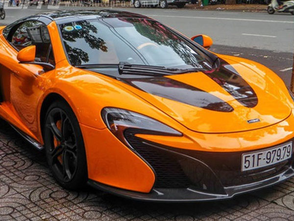 Đại gia Việt sẽ phải nộp lệ phí trước bạ cao nhất 2,64 tỷ Đồng khi mua siêu xe McLaren 650S Spider