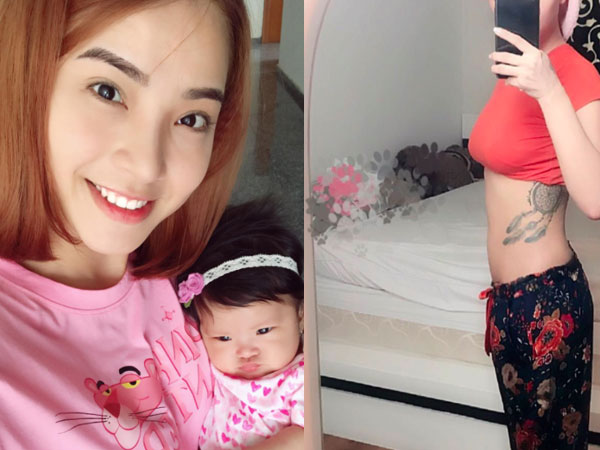Hải Băng khoe vòng eo thon gọn đáng kinh ngạc chỉ 3 tháng sau sinh