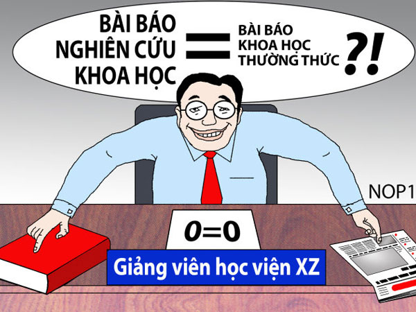 Bi hài chuyện viết bài báo khoa học
