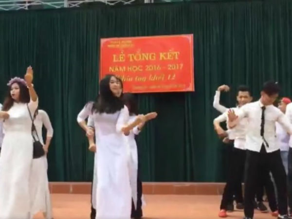 Tranh luận về học sinh lớp 12 "nhảy như lên sàn" sau lễ tốt nghiệp