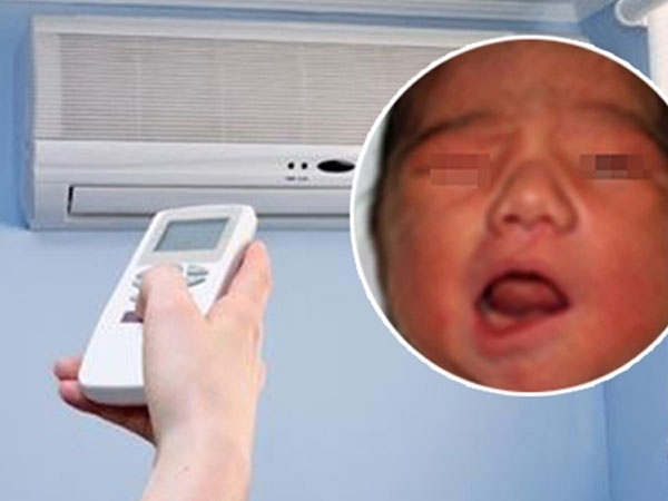 Bố mẹ bật điều hòa lạnh suốt đêm, con nhỏ bị liệt mặt, méo miệng