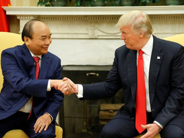 Ông Trump mong chờ chuyến thăm Việt Nam vào tháng 11