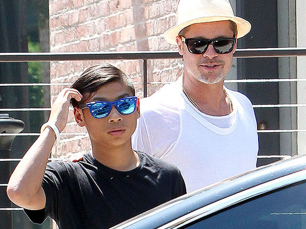 Brad Pitt dẫn Pax Thiên đến phòng khám tâm lý