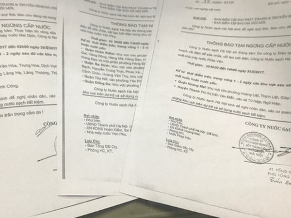 Điện lực lên tiếng về việc “cắt nước với lý do sửa chữa lưới điện”