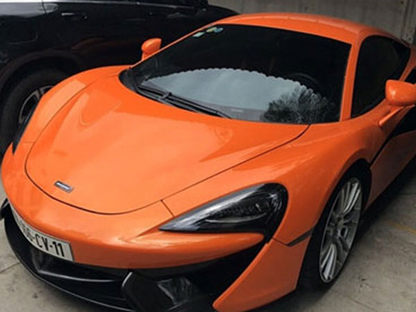 Siêu xe McLaren 570S do "trùm" ma túy Việt Nam sử dụng
