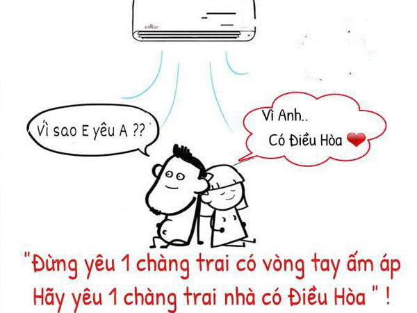 Ảnh chế nắng nóng: Chia tay người yêu vì không có điều hòa