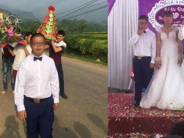 Chú rể trong đám cưới với thiếu nữ 15 tuổi tại Sơn La ra trình diện chính quyền