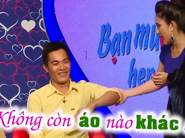 MC Quyền Linh giật mình phát hiện chàng trai mặc áo rách đi hỏi vợ