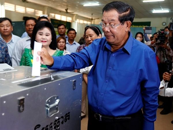 Đảng của Thủ tướng Hun Sen "chiến thắng" trong bầu cử xã, phường Campuchia