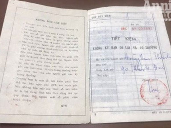 Gửi tiết kiệm 2 chỉ vàng, sau 34 năm chỉ còn 0 đồng