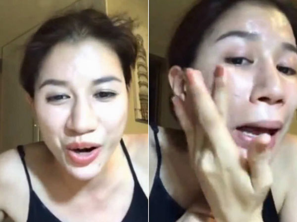 Trang Trần mê nhậu livestream khuyên mọi người đừng như mình