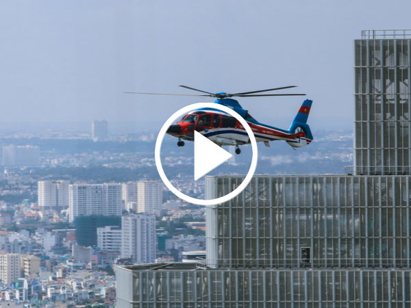 Video: Đường bay đưa khách từ cao ốc trung tâm Sài Gòn ra Tân Sơn Nhất