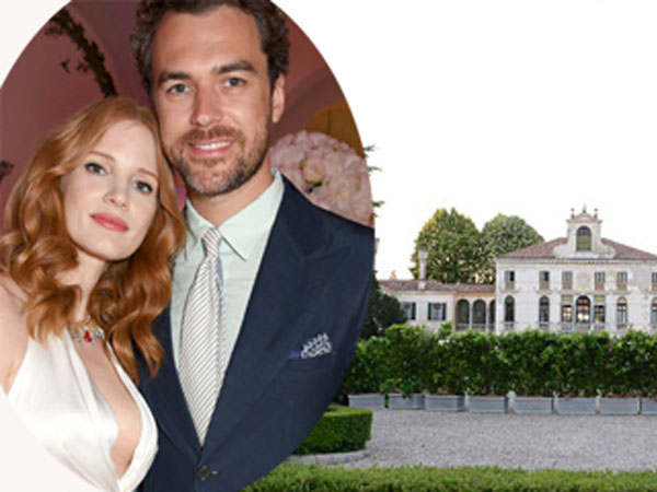 Dàn sao dự đám cưới Jessica Chastain ở Italy