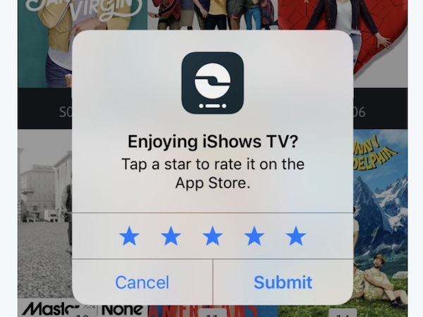 iOS sẽ cho phép người dùng chặn các yêu cầu đánh giá ứng dụng