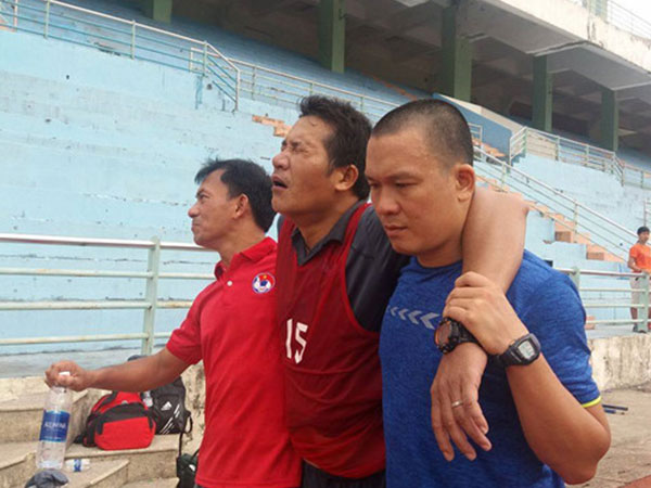 Cựu Còi vàng Nguyễn Trọng Thư rớt cuộc thi thể lực