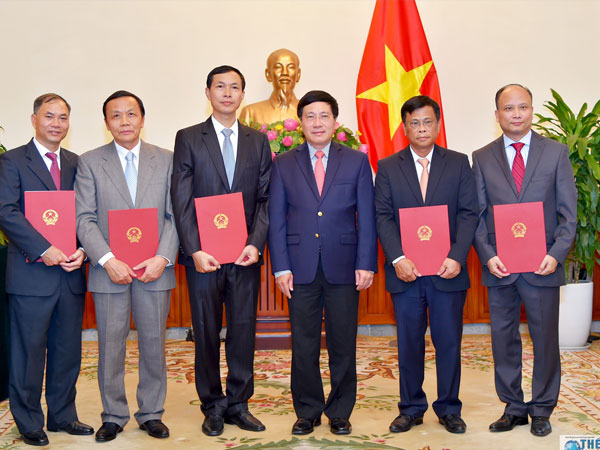 Bổ nhiệm nhân sự chủ chốt Bộ Ngoại giao