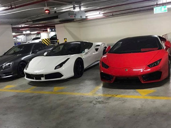 Choáng thiếu gia Hà Nội sở hữu bộ đôi Lamborghini Huracan LP580-2 và Ferrari 488 GTB