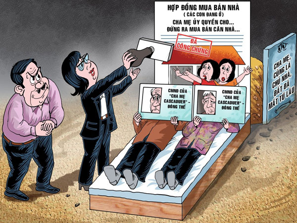 Người chết hơn 2 năm vẫn... ủy quyền bán nhà