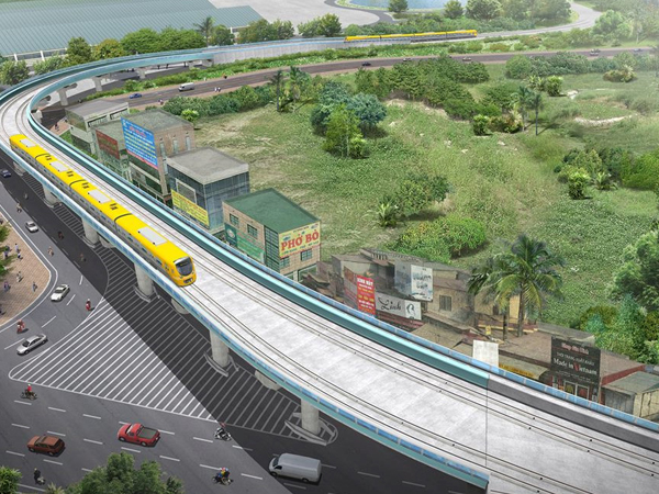 Phối cảnh 12 ga tuyến metro đầu tiên ở Hà Nội