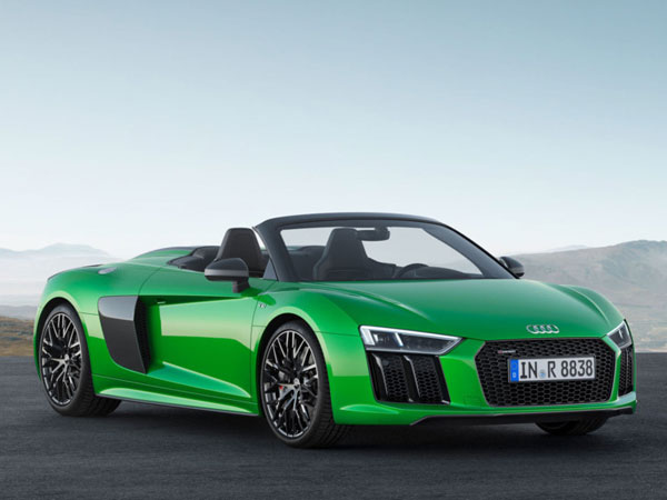 Audi R8 Spyder V10 Plus mới mạnh ngang Lamborghini Huracan