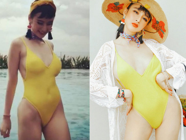 "Choáng" vì ảnh đen nhẻm, thấp bé của sao Việt trước khi photoshop