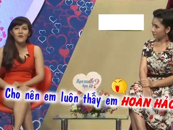Cô nàng tự nhận "xinh, đảm, giỏi, ngoan" khiến 2 MC phải đứng dậy