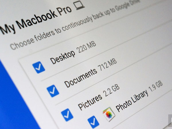 Google Drive thêm tính năng tự động sao lưu dữ liệu