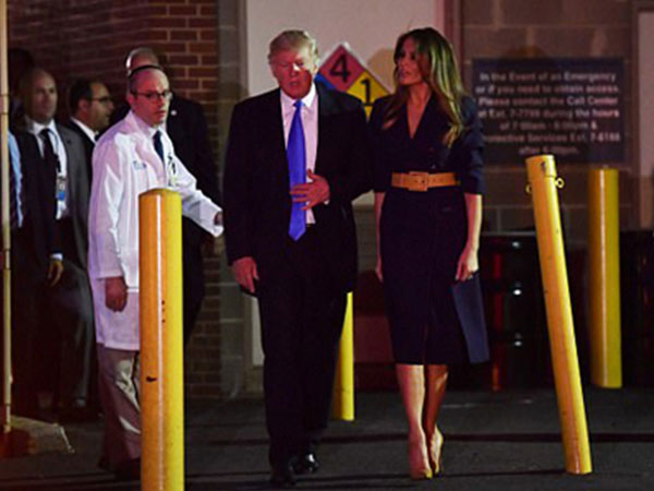 Trump sinh nhật chóng vánh để thăm nghị sĩ bị tấn công